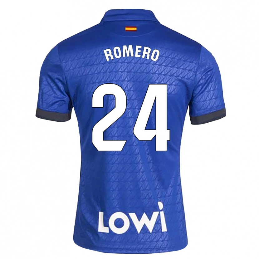 Danxen Mulher Camisola Zaid Romero #24 Azul Branco Preto Principal 2026/27 Camisa Brasil