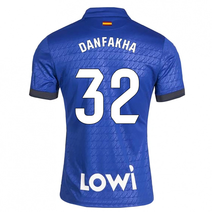 Danxen Mulher Camisola Ibrahima Danfakha #32 Azul Branco Preto Principal 2026/27 Camisa Brasil
