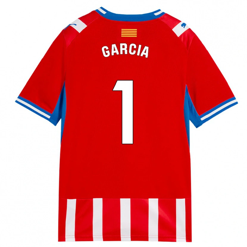 Danxen Mulher Camisola Lucas García #1 Vermelho Branco Azul Céu Principal 2026/27 Camisa Brasil