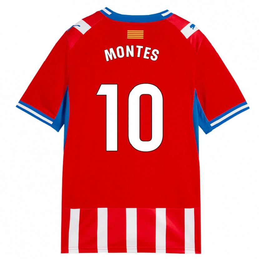 Danxen Mulher Camisola Luis Montes #10 Vermelho Branco Azul Céu Principal 2026/27 Camisa Brasil