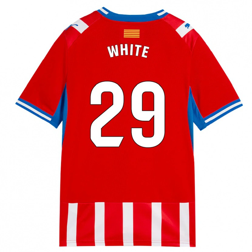 Danxen Mulher Camisola Lou White #29 Vermelho Branco Azul Céu Principal 2026/27 Camisa Brasil
