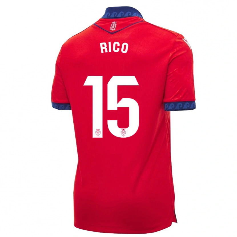 Danxen Mulher Camisola Diego Rico #15 Vermelho Azul Marinho Branco Principal 2026/27 Camisa Brasil