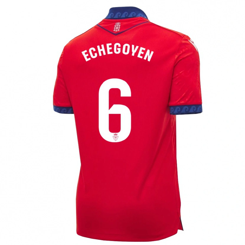 Danxen Mulher Camisola Mauro Echegoyen #6 Vermelho Azul Marinho Branco Principal 2026/27 Camisa Brasil