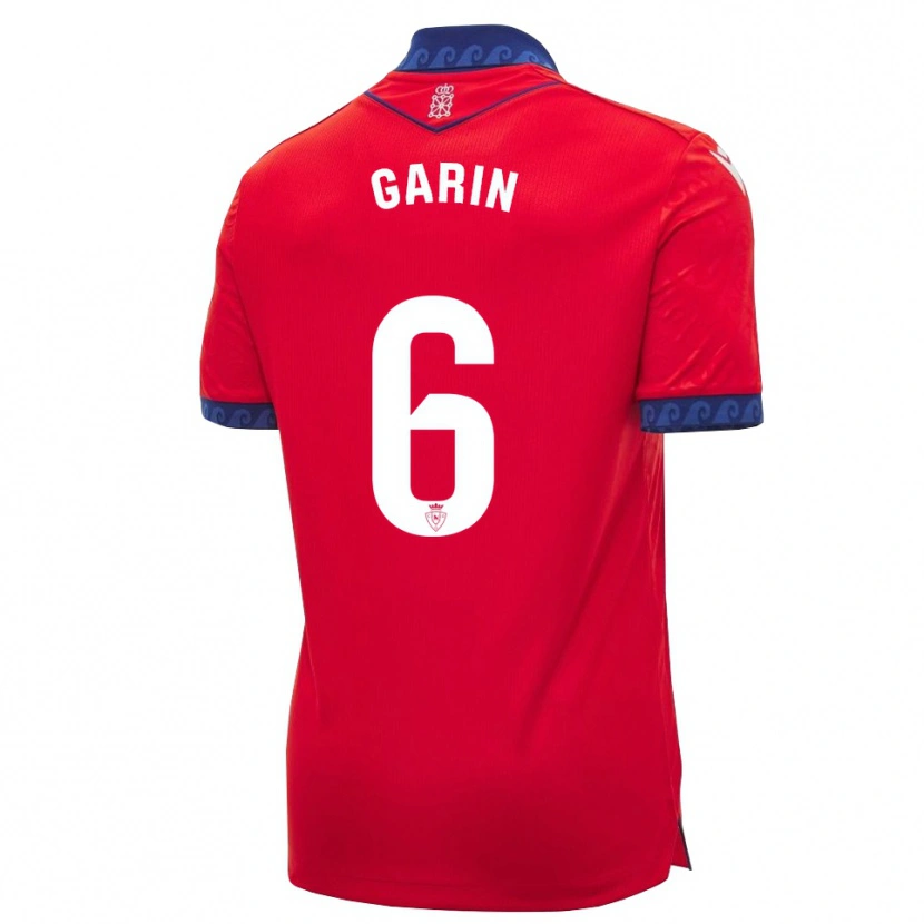 Danxen Mulher Camisola Xabi Garin #6 Vermelho Azul Marinho Branco Principal 2026/27 Camisa Brasil