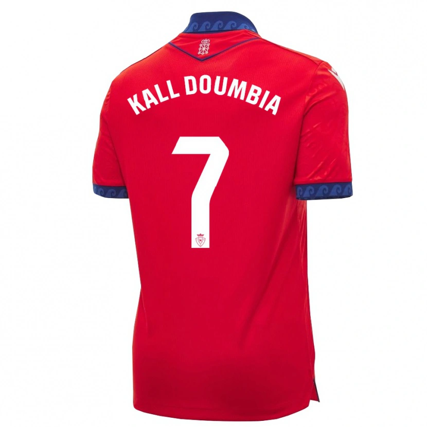 Danxen Mulher Camisola Aly Kall Doumbia #7 Vermelho Azul Marinho Branco Principal 2026/27 Camisa Brasil