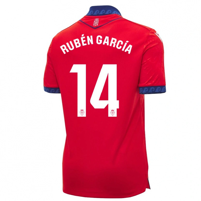 Danxen Mulher Camisola Rubén García #14 Vermelho Azul Marinho Branco Principal 2026/27 Camisa Brasil