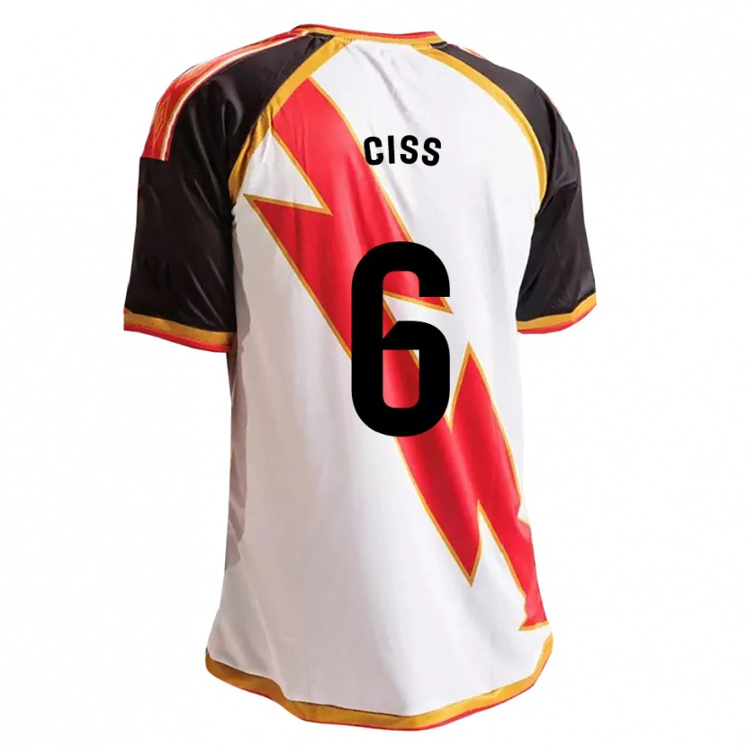 Danxen Mulher Camisola Pathé Ciss #6 Preto Vermelho Branco Dourado Principal 2026/27 Camisa Brasil