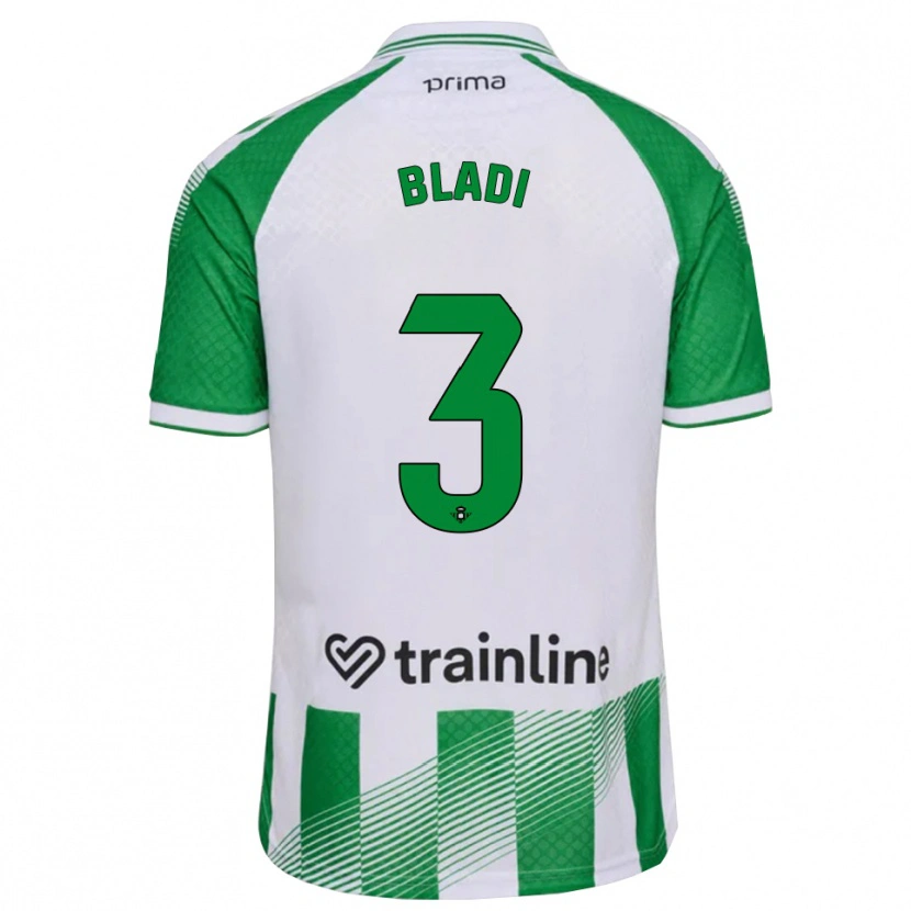 Danxen Mulher Camisola Darling Bladi #3 Verde Claro Preto Branco Principal 2026/27 Camisa Brasil