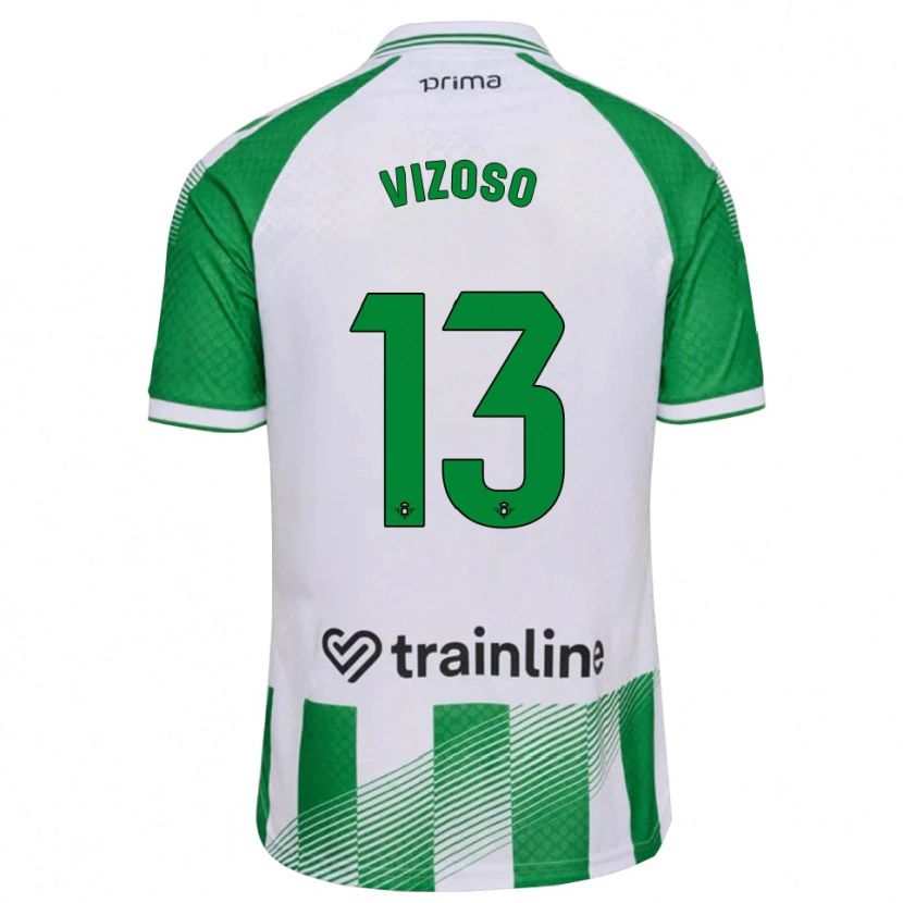 Danxen Mulher Camisola Paula Vizoso #13 Verde Claro Preto Branco Principal 2026/27 Camisa Brasil