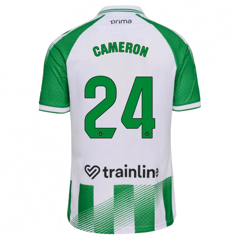Danxen Mulher Camisola Tiffany Devonna Cameron #24 Verde Claro Preto Branco Principal 2026/27 Camisa Brasil