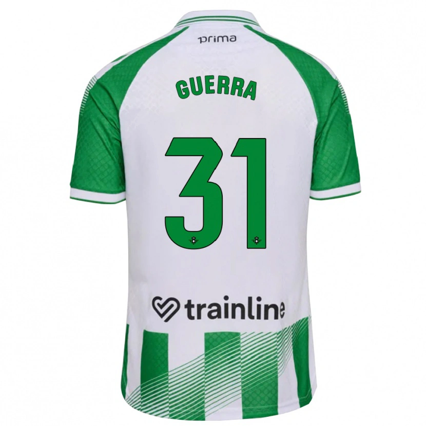 Danxen Mulher Camisola Ana Guerra Morcillo #31 Verde Claro Preto Branco Principal 2026/27 Camisa Brasil