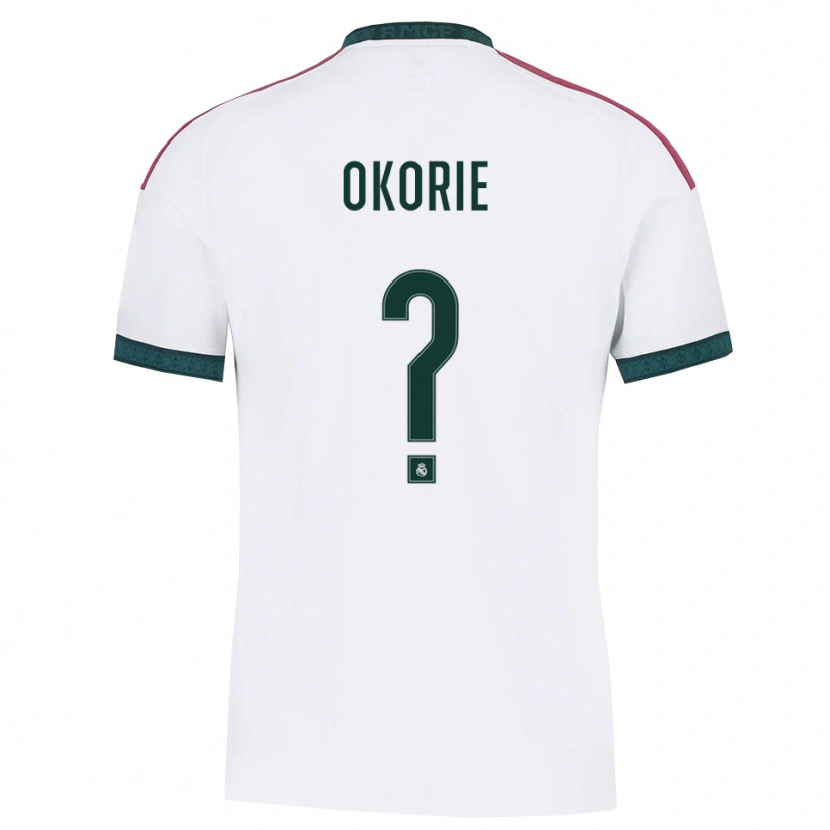 Danxen Mulher Camisola Victory Okorie #0 Verde Escuro Branco Vermelho Principal 2026/27 Camisa Brasil