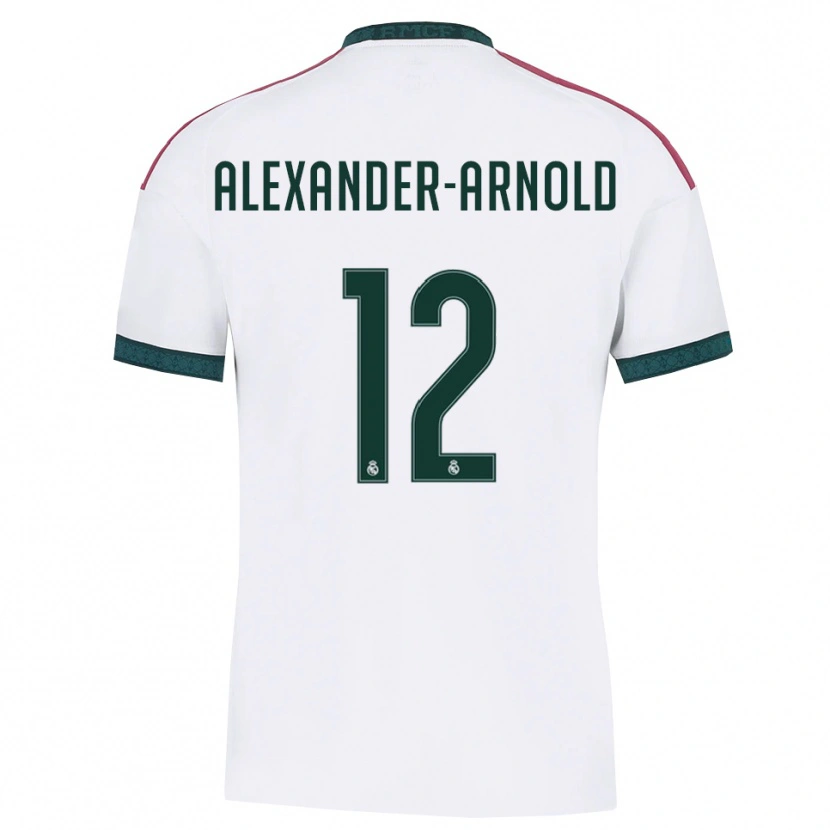 Danxen Mulher Camisola Trent Alexander-Arnold #12 Verde Escuro Branco Vermelho Principal 2026/27 Camisa Brasil