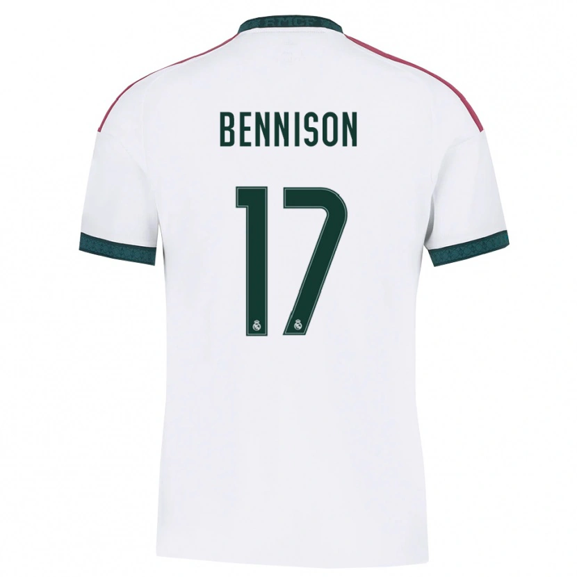 Danxen Mulher Camisola Hanna Bennison #17 Verde Escuro Branco Vermelho Principal 2026/27 Camisa Brasil