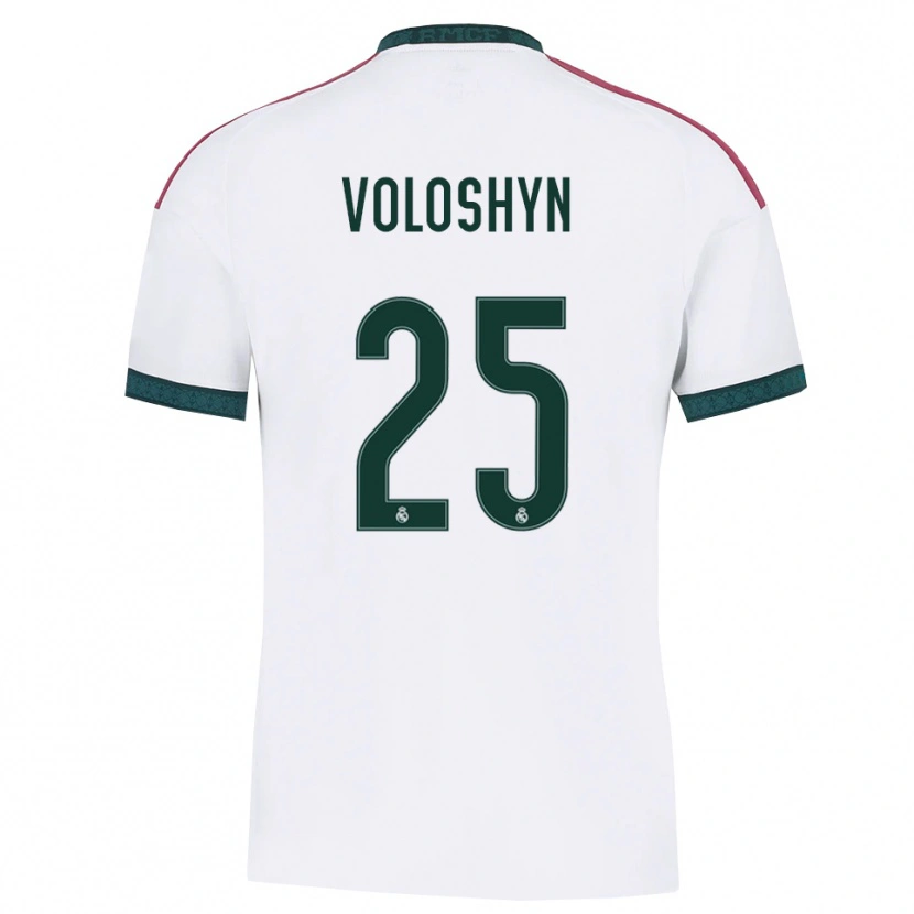 Danxen Mulher Camisola Ilya Voloshyn #25 Verde Escuro Branco Vermelho Principal 2026/27 Camisa Brasil