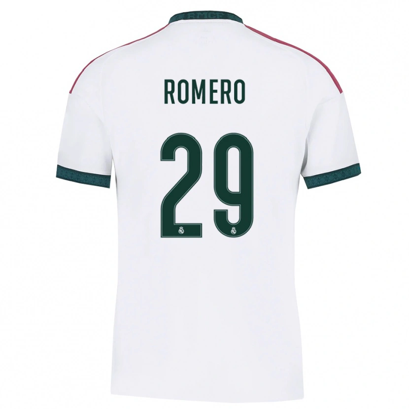Danxen Mulher Camisola Alfonso Romero #29 Verde Escuro Branco Vermelho Principal 2026/27 Camisa Brasil