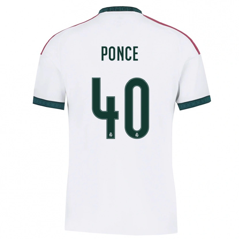Danxen Mulher Camisola Guille Ponce #40 Verde Escuro Branco Vermelho Principal 2026/27 Camisa Brasil