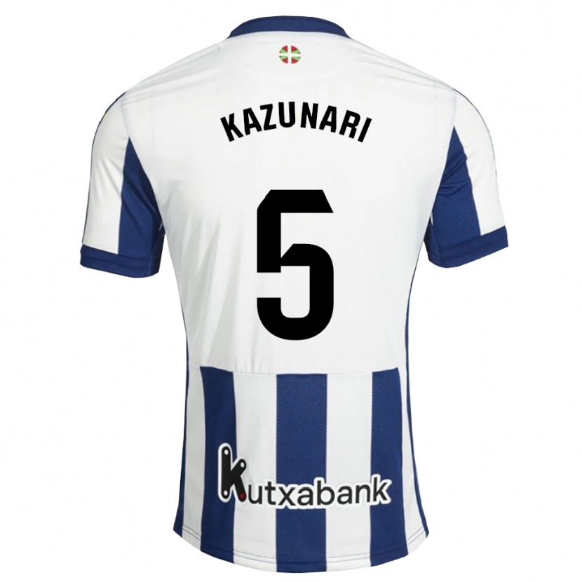 Danxen Mulher Camisola Kazunari Kita #5 Azul Marinho Branco Dourado Principal 2026/27 Camisa Brasil