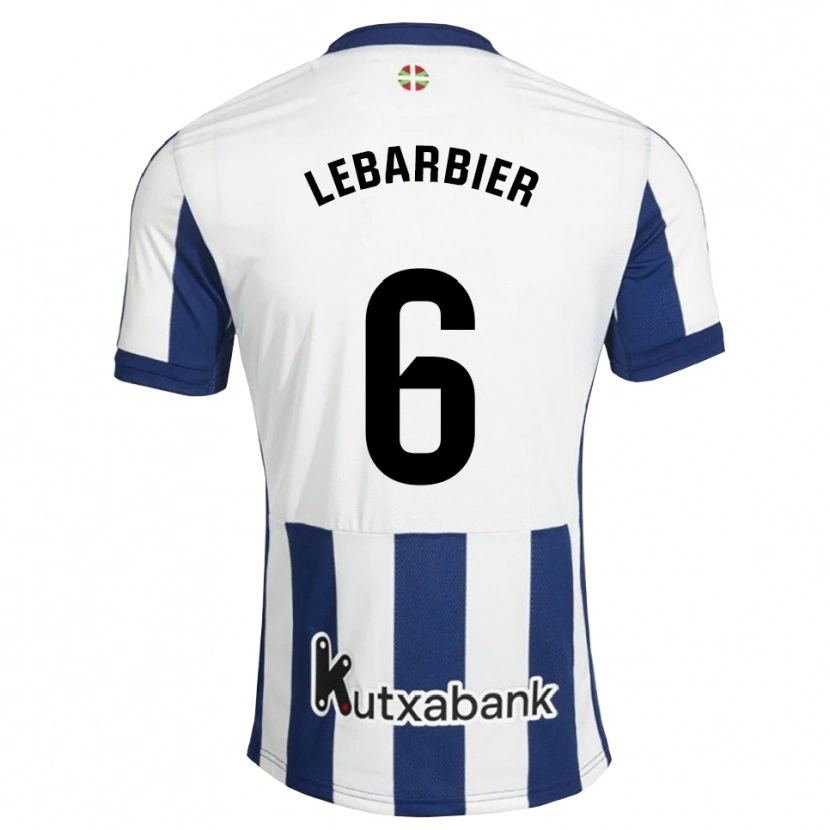 Danxen Mulher Camisola Alex Lebarbier #6 Azul Marinho Branco Dourado Principal 2026/27 Camisa Brasil