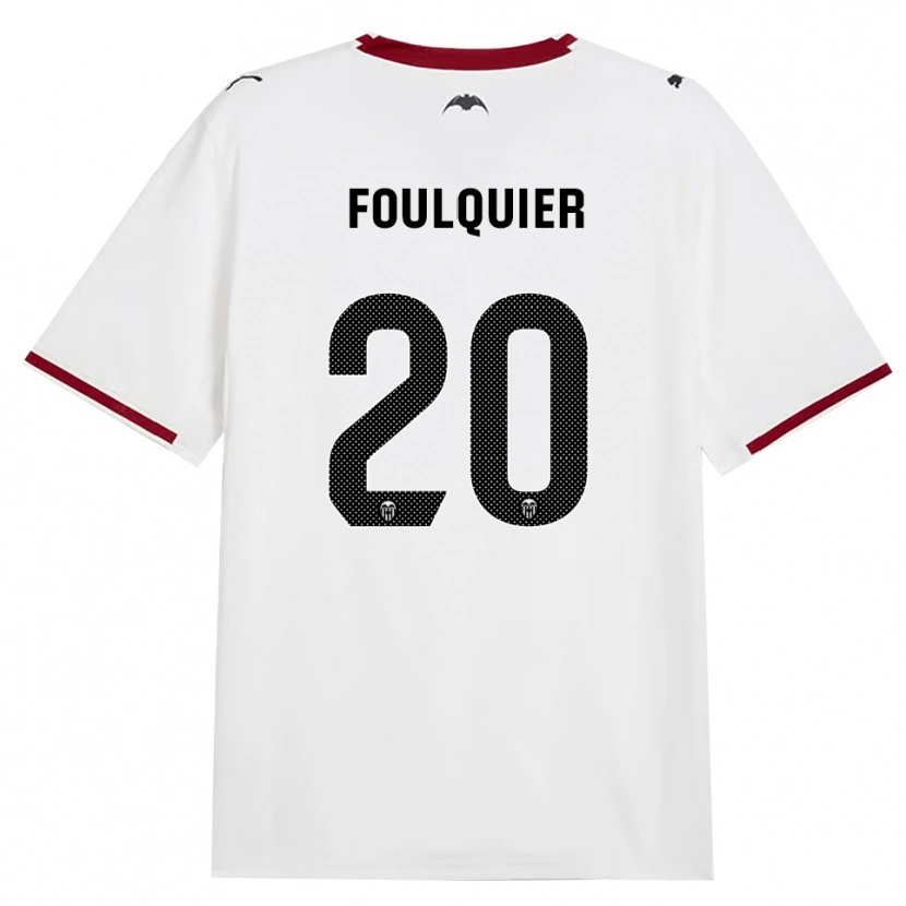 Danxen Mulher Camisola Dimitri Foulquier #20 Preto Branco Vermelho Amarelo Principal 2026/27 Camisa Brasil