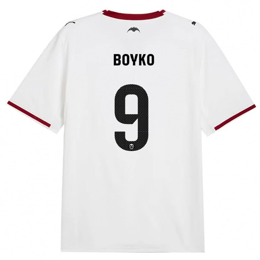 Danxen Mulher Camisola Yaroslav Boyko #9 Preto Branco Vermelho Amarelo Principal 2026/27 Camisa Brasil