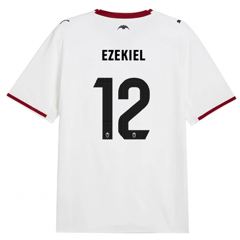 Danxen Mulher Camisola Ezekiel Montunrayo #12 Preto Branco Vermelho Amarelo Principal 2026/27 Camisa Brasil