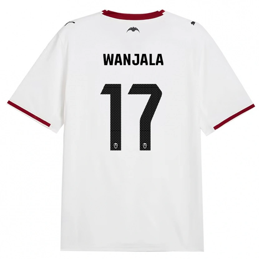 Danxen Mulher Camisola Amos Wanjala #17 Preto Branco Vermelho Amarelo Principal 2026/27 Camisa Brasil