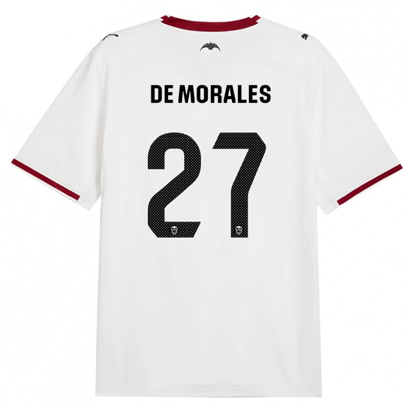 Danxen Mulher Camisola Rubén Muñoz De Morales #27 Preto Branco Vermelho Amarelo Principal 2026/27 Camisa Brasil