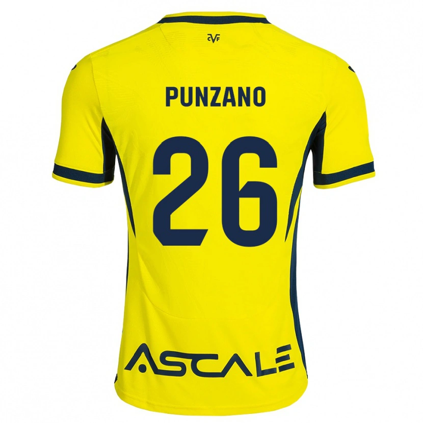 Danxen Mulher Camisola Iker Punzano #26 Amarelo Preto Vermelho Principal 2026/27 Camisa Brasil