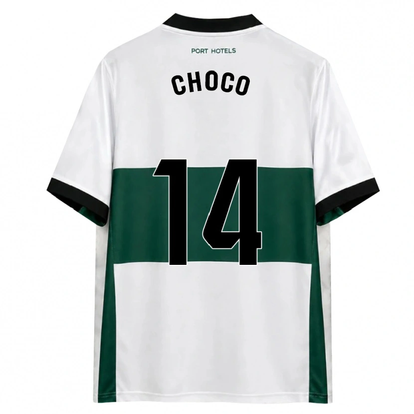 Danxen Mulher Camisola Choco #14 Verde Branco Vermelho Principal 2026/27 Camisa Brasil