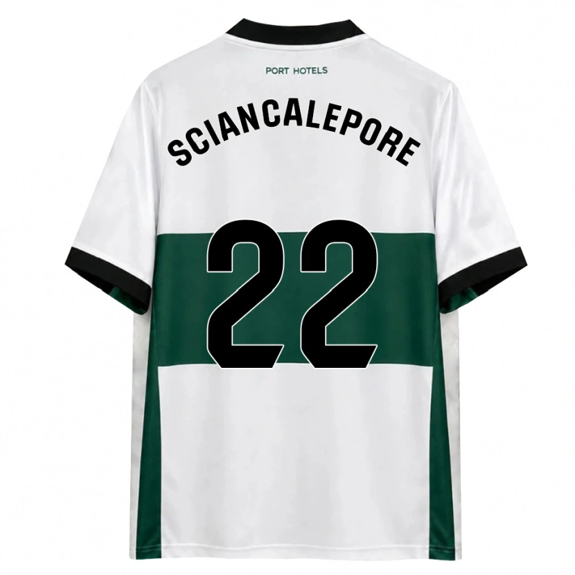 Danxen Mulher Camisola Mateo Sciancalepore #22 Verde Branco Vermelho Principal 2026/27 Camisa Brasil