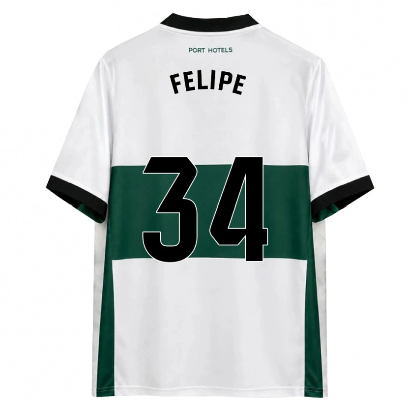 Danxen Mulher Camisola Pablo Felipe #34 Verde Branco Vermelho Principal 2026/27 Camisa Brasil