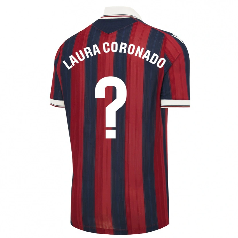 Danxen Mulher Camisola Laura Coronado Vilchez #0 Azul Meia-Noite Vermelho Principal 2026/27 Camisa Brasil
