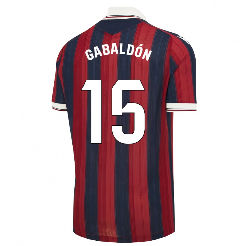 Danxen Mulher Camisola María Gabaldón #15 Azul Meia-Noite Vermelho Principal 2026/27 Camisa Brasil