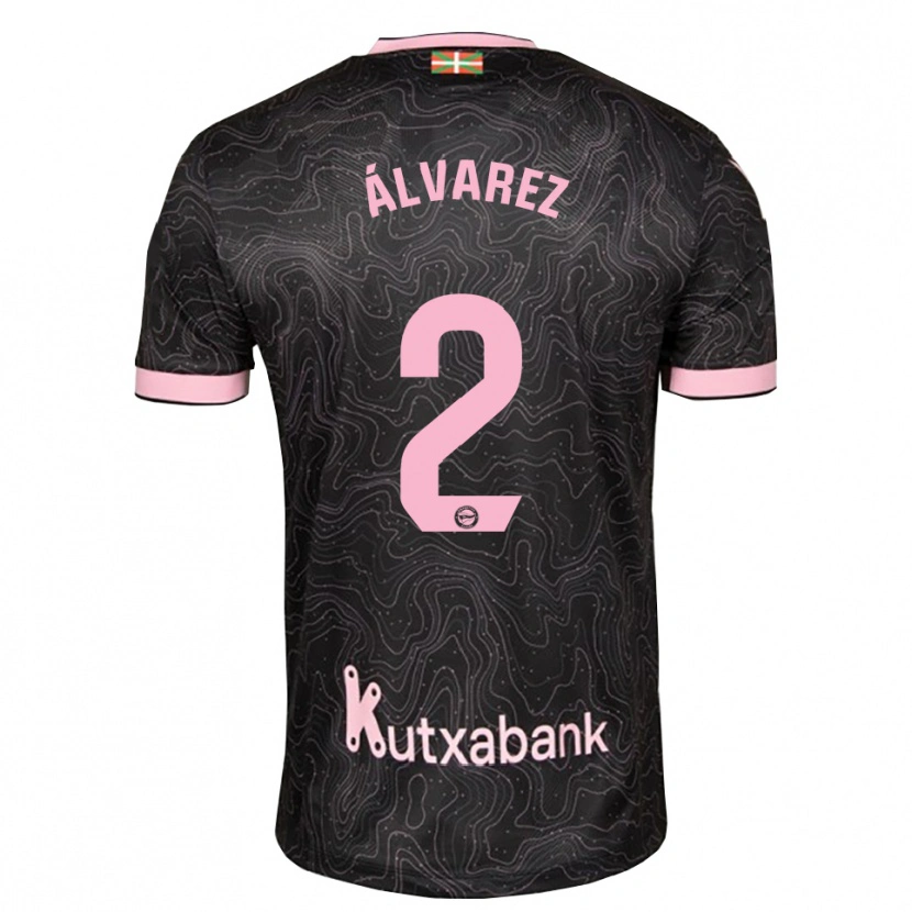 Danxen Mulher Camisola Joseda Álvarez #2 Preto Rosa Alternativa 2026/27 Camisa Brasil