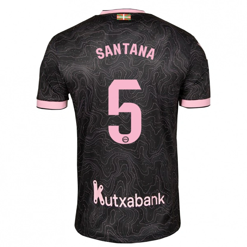 Danxen Mulher Camisola Vanesa Santana #5 Preto Rosa Alternativa 2026/27 Camisa Brasil