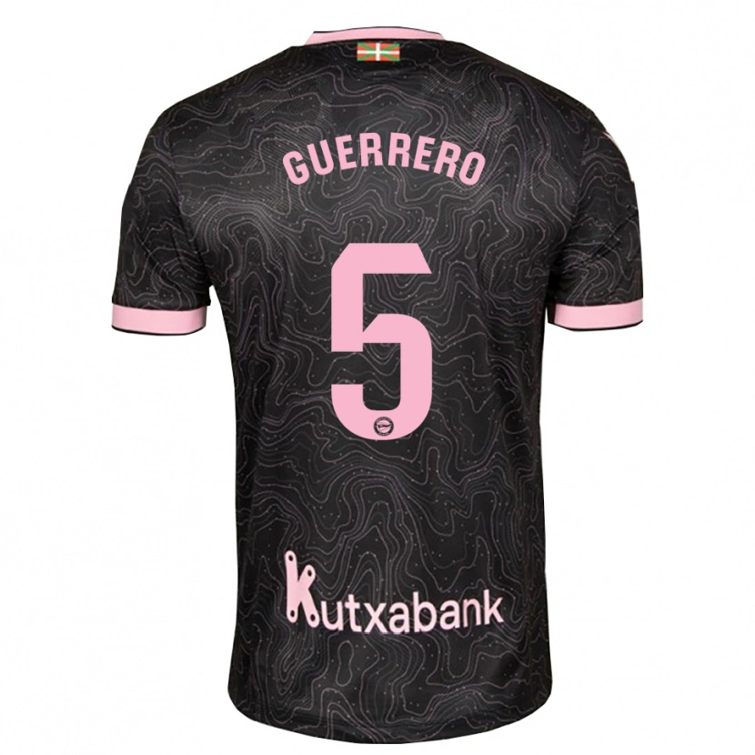 Danxen Mulher Camisola Ángel Guerrero #5 Preto Rosa Alternativa 2026/27 Camisa Brasil