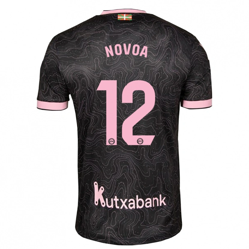 Danxen Mulher Camisola Hugo Novoa #12 Preto Rosa Alternativa 2026/27 Camisa Brasil