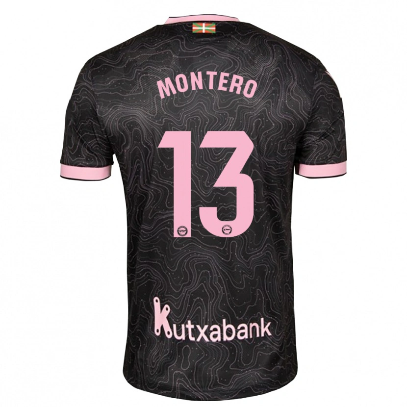 Danxen Mulher Camisola Rubén Montero #13 Preto Rosa Alternativa 2026/27 Camisa Brasil