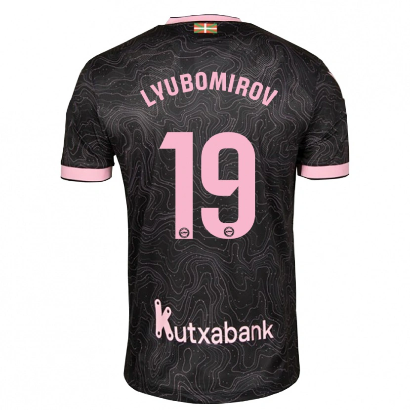 Danxen Mulher Camisola Daniel Lyubomirov #19 Preto Rosa Alternativa 2026/27 Camisa Brasil