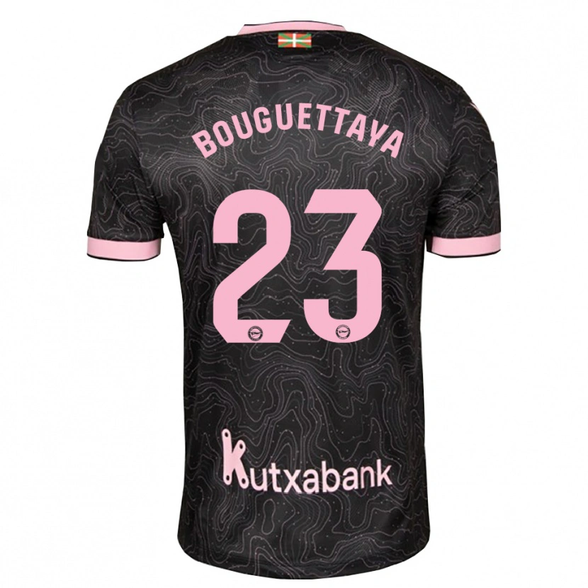 Danxen Mulher Camisola Tazghat Bouguettaya #23 Preto Rosa Alternativa 2026/27 Camisa Brasil