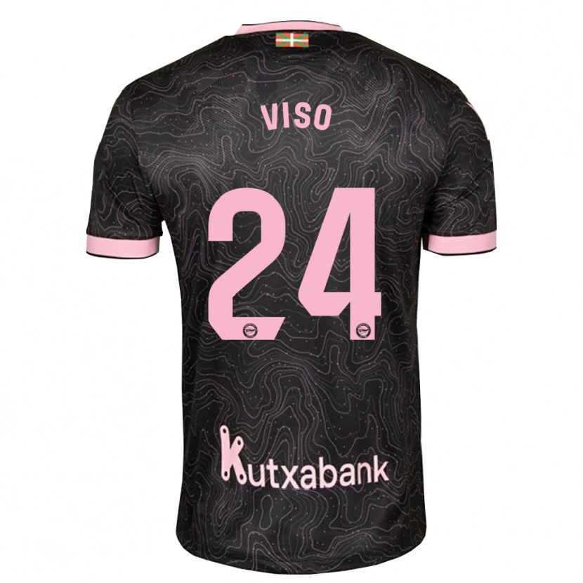 Danxen Mulher Camisola Carlo Viso #24 Preto Rosa Alternativa 2026/27 Camisa Brasil