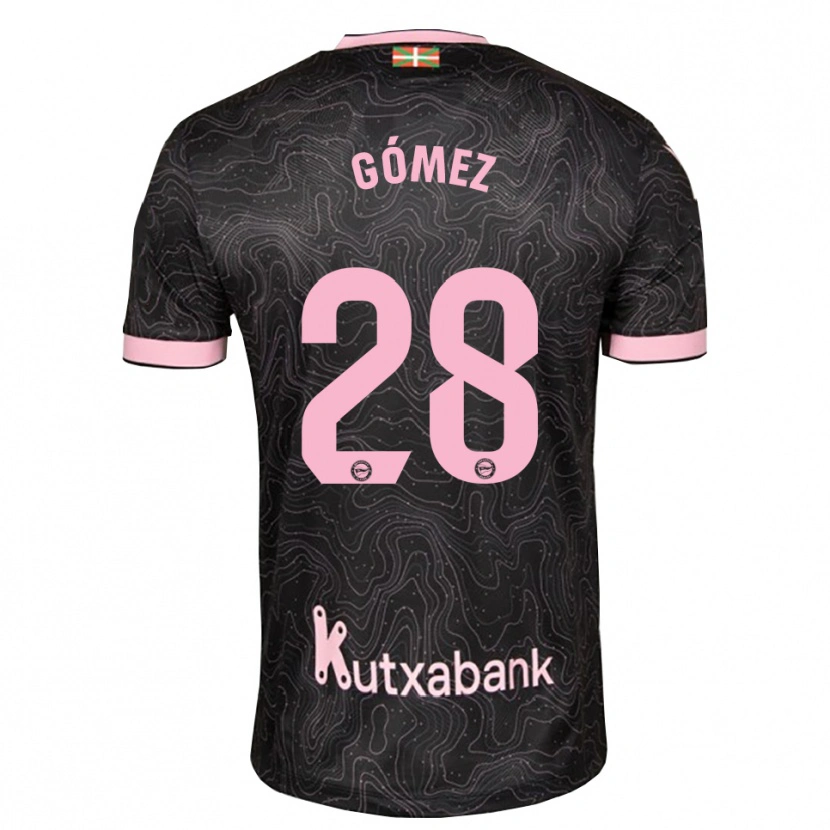 Danxen Mulher Camisola Jorge Gómez #28 Preto Rosa Alternativa 2026/27 Camisa Brasil