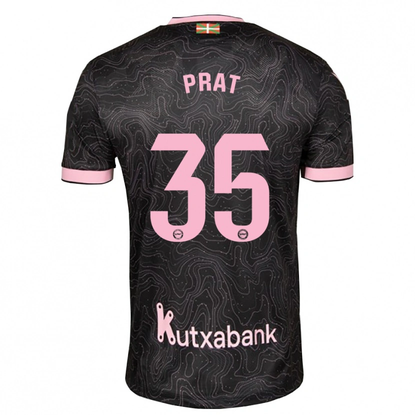 Danxen Mulher Camisola Jaric Prat #35 Preto Rosa Alternativa 2026/27 Camisa Brasil