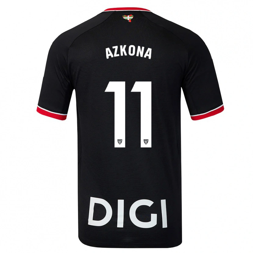 Danxen Mulher Camisola Ane Azkona Fuente #11 Preto Branco Vermelho Alternativa 2026/27 Camisa Brasil