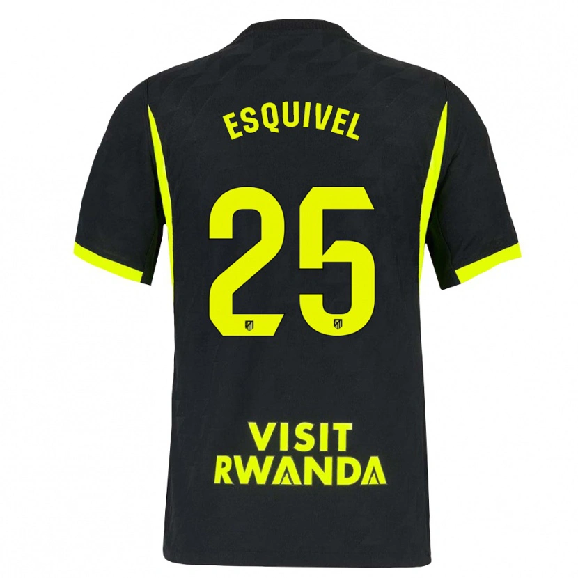 Danxen Mulher Camisola Salvi Esquivel #25 Verde Brilhante Preto Alternativa 2026/27 Camisa Brasil