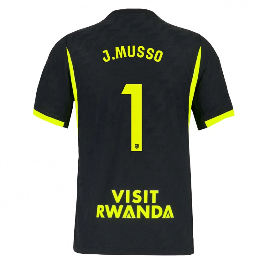 Danxen Mulher Camisola Juan Musso #1 Verde Brilhante Preto Alternativa 2026/27 Camisa Brasil