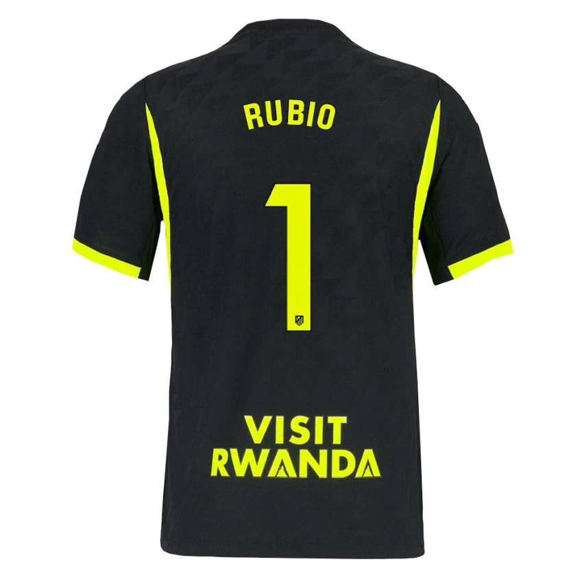 Danxen Mulher Camisola Dani Rubio #1 Verde Brilhante Preto Alternativa 2026/27 Camisa Brasil