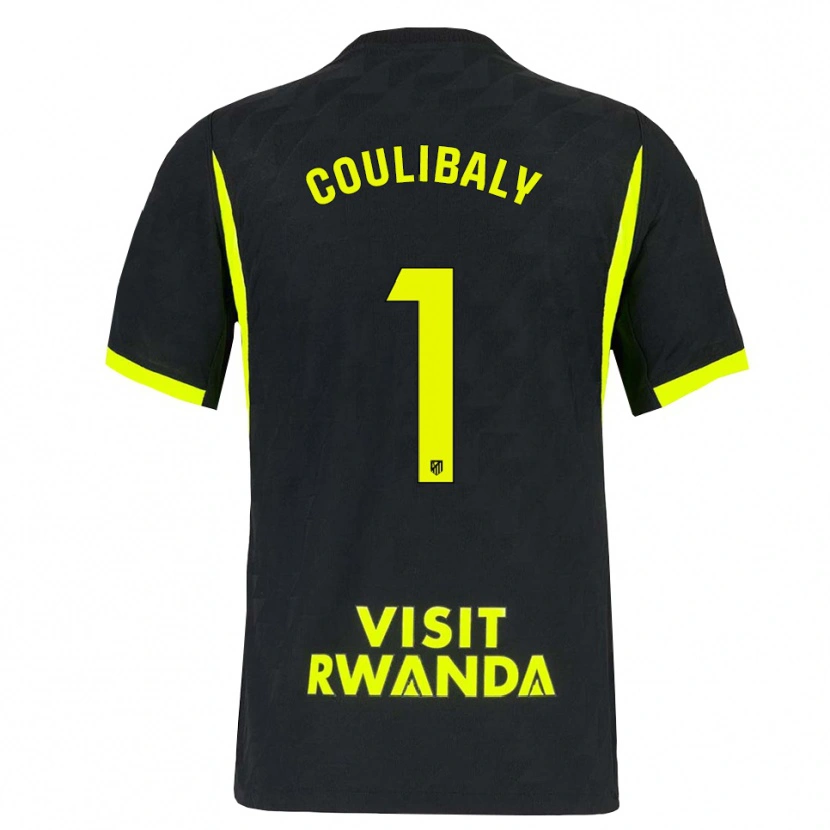 Danxen Mulher Camisola Izan Coulibaly #1 Verde Brilhante Preto Alternativa 2026/27 Camisa Brasil