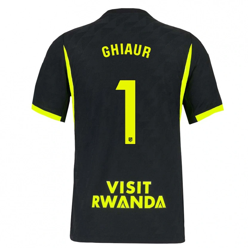 Danxen Mulher Camisola Octavian Ghiaur #1 Verde Brilhante Preto Alternativa 2026/27 Camisa Brasil